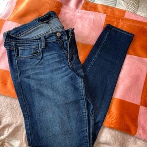 Flying monkey dark wash skinny Jean